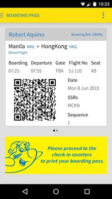 Cebu Pacific android App screenshot 0